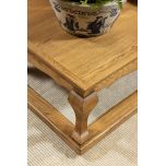 Shanghai coffee table in weathered oak