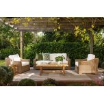 outdoor block and chisel coffee table