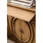 French style curved sideboard with storage