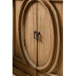 French style curved sideboard with storage