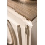 French style curved sideboard with storage