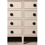 Wooden sideboard with 8 drawers