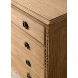 Wooden sideboard with 8 drawers