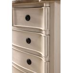 French 5 drawer chest of drawers 
