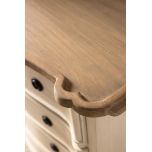 French 5 drawer chest of drawers 