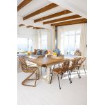rattan and metal dining chair Westcoast collection 