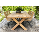 block and chisel croxley dining table 