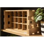 Block & Chisel 15 bottle wooden wine crate