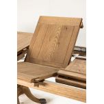 Block and chisel extension dining table 
