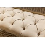deep buttoned bedend with sides
