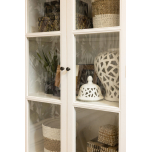 bookcase with storage in white