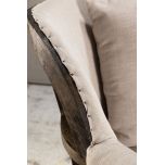 deconstructed daybed with wooden frame