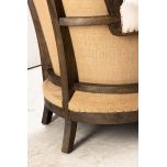 deconstructed daybed with wooden frame