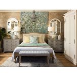 4 Drawer chest painted grey Château collection
