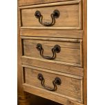 French style desk with marble top