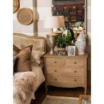 Block & Chisel solid vintage oak 4 drawer chest