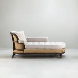 deconstructed daybed with wooden frame
