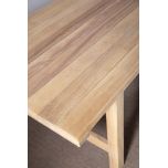 Block and chisel outdoor dining table 