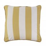 Wide Stripe Cushion | Mustard