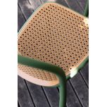 Block and chisel outdoor pvc dining chair 