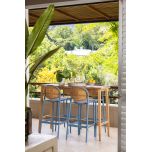 Block and chisel PVC bar chair