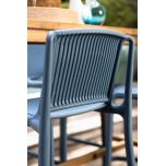 Block and chisel PVC bar chair