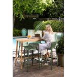 Block and chisel PVC bar chair
