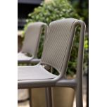 Block and chisel PVC bar chair