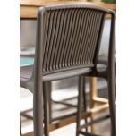 Block and chisel PVC bar chair