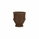 block and chisel terracotta anduze glazed pot