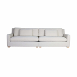 4 seater sofa in cream