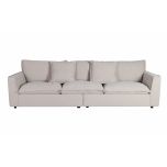 Stone colour 3.5-seater sofa 