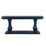 Blue painted console table Bramble collection 