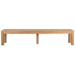Block & Chisel rectangular wooden indoor bench