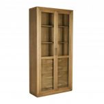 Block and chisel wardrobe drawers and shelves in brushed oak