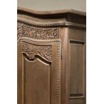 Block & Chisel distressed 2 door armoire