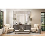 3 door painted lacquered sideboard with storage