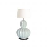 aqua ceramic lamp base