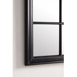 Black frame grid mirror 