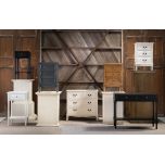 Block & Chisel wooden chest of drawers with antique pearl finish