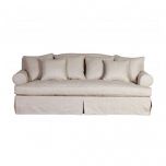 3 seater Belinda sofa in linen slipcover