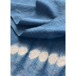 indigo tie-dye table cloth or throw 