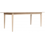 Block & Chisel rectangular natural wooden dining table