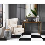 Block & Chisel rectangular mirror with bevel frame