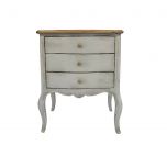 Block and chisel french style bedside table