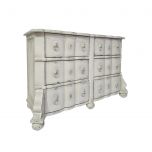 French style chest of drawers white