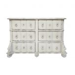 French style chest of drawers white