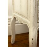 Block and chisel french style bedside table
