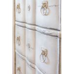 French style chest of drawers white