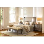Block and chisel french style headboard 